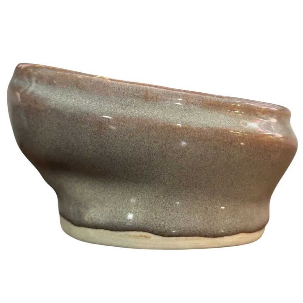 Handmade Studio Pottery Trinket Bowl Wabi Sabi Approx 2
